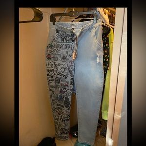 spoon mom jeans boyfriend jeans size 7